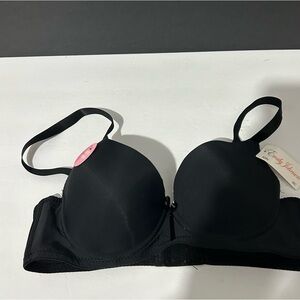 Emily Johnson Size 36C NWT Black Bra Padded